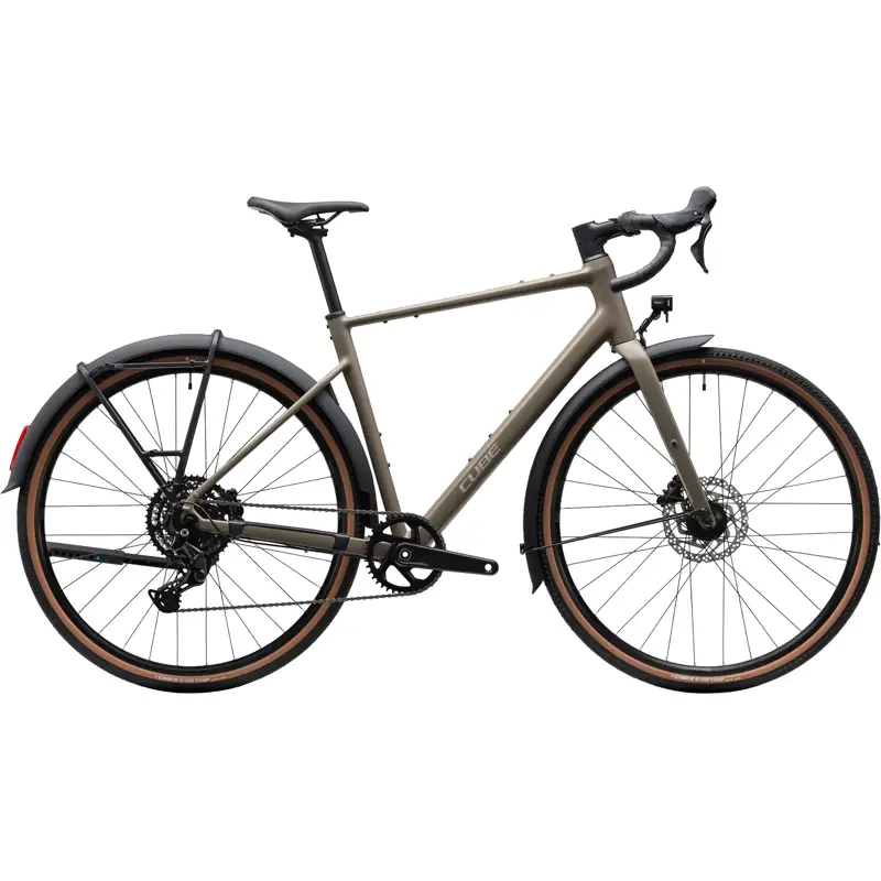 Balfes Bikes Cube Nuroad One FE Aluminium Gravel bike 2027 in Wood/Grey | Free postage over £30, £10 off first order, price match & 0% finance.