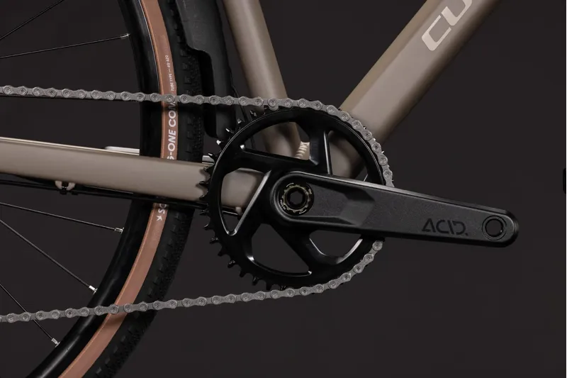 Cube Nuroad One FE Aluminium Gravel bike 2027 in Wood/Grey-8