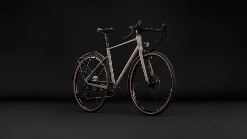 Cube Nuroad One FE Aluminium Gravel bike 2027 in Wood/Grey-4