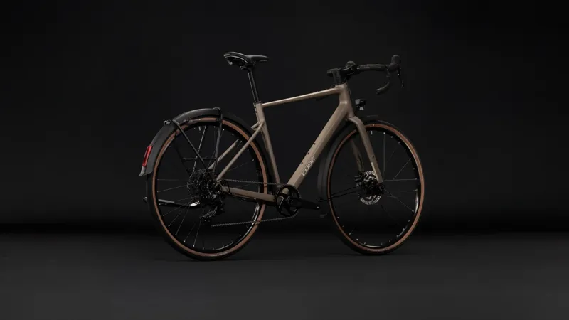 Cube Nuroad One FE Aluminium Gravel bike 2027 in Wood/Grey-3