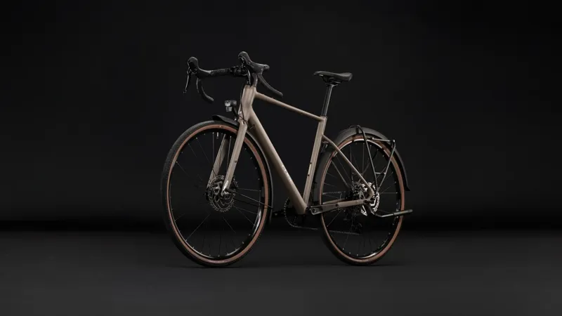 Cube Nuroad One FE Aluminium Gravel bike 2027 in Wood/Grey-2