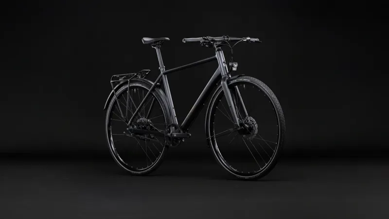 Cube Nulane Deluxe EXC FE 2027 in Grey/Chrome-1