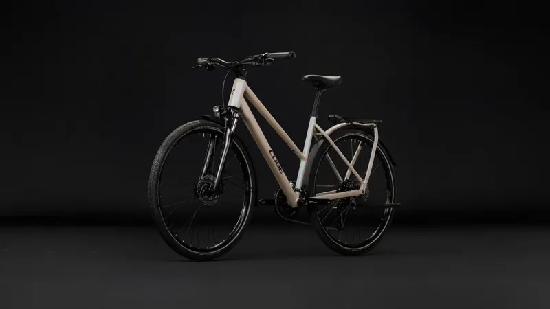 Cube Kathmandu One Trekking Bike in 2027 Glintsand/Black-7