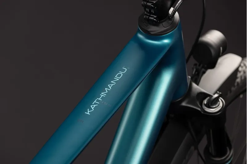 Cube Kathmandu EXC Touring Bike in Metallicpetrol Sea-6