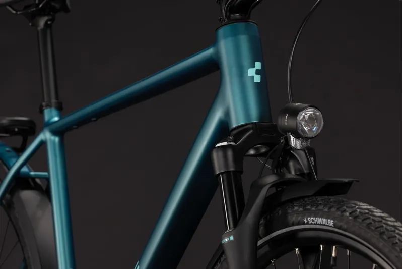 Cube Kathmandu EXC Touring Bike in Metallicpetrol Sea-9