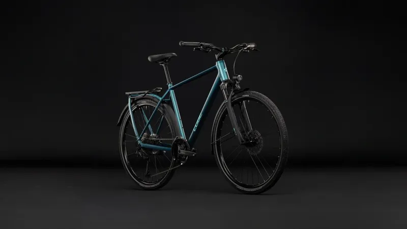 Cube Kathmandu EXC Touring Bike in Metallicpetrol Sea-1