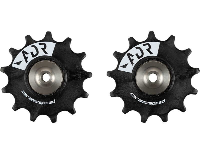 CeramicSpeed ALPHA Pulley Wheels for Shimano GRX RX827/RX822 and MTB 12-Speed