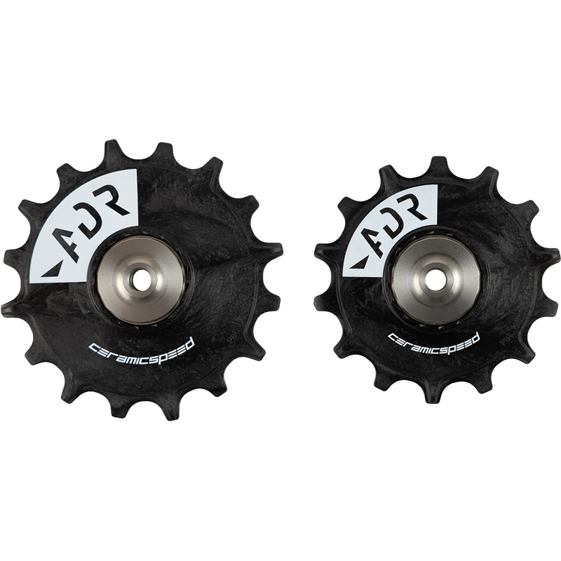 Balfes Bikes Ceramicspeed CeramicSpeed ALPHA Pulley Wheels for SRAM XPLR E1 and Transmission XX SL/XX/X0/90/70 | Free postage over £30, £10 off first order, price match & 0% finance.