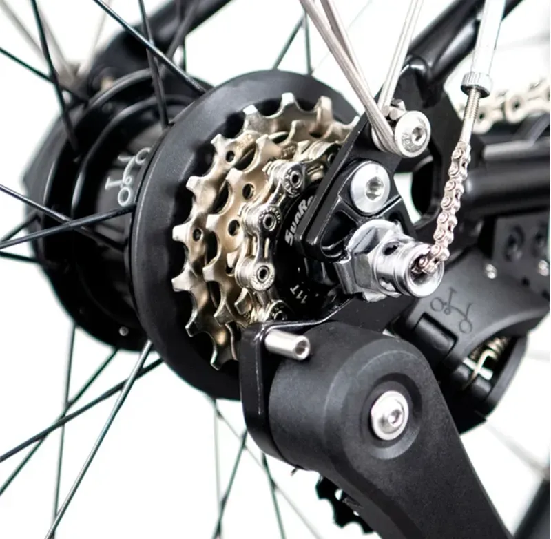 Brompton T Line Ceratech 12 Speed Folding Bike 2025 in Ceratech Black-11