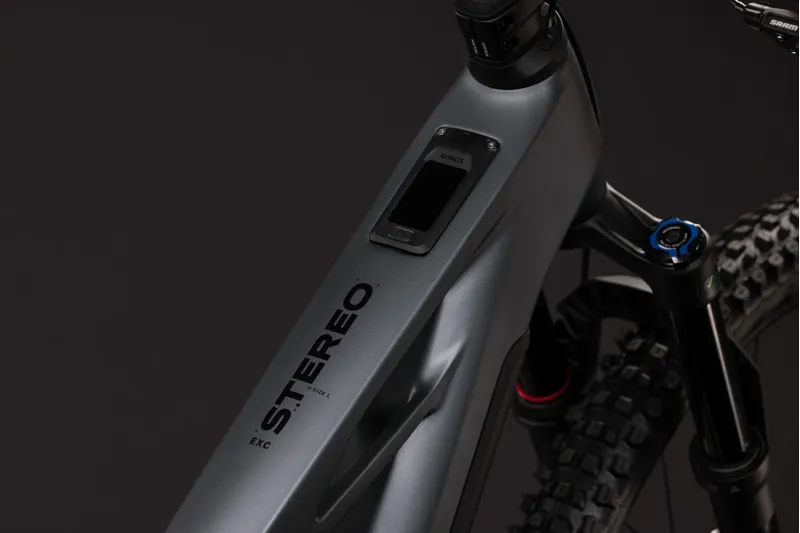 Cube Stereo Hybrid One44 HPC EXC 800 Electric Full Suspension MTB 2027 in Slabgrey/Black-5