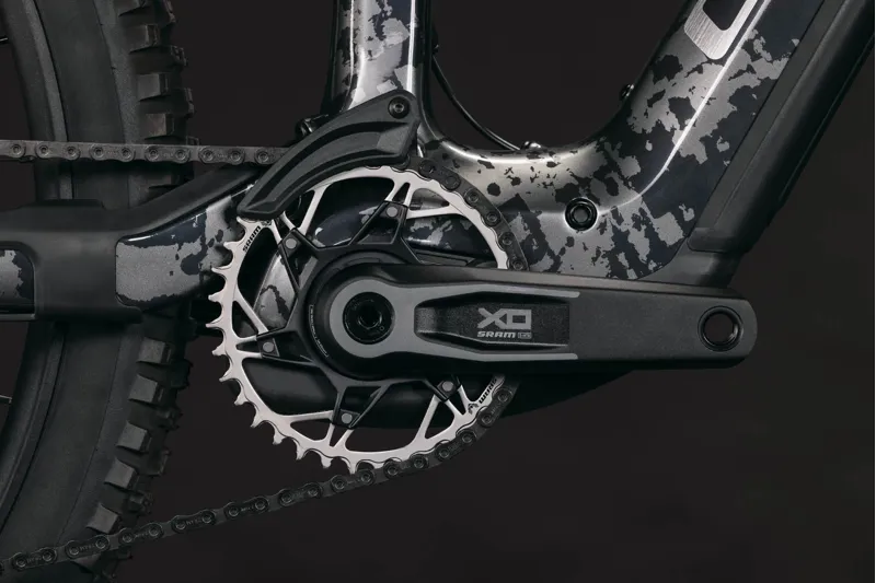Cube Stereo Hybrid One44 HPC Super TM 800 Electric Full Suspension MTB 2027 in Graphiteglitch Grey-3