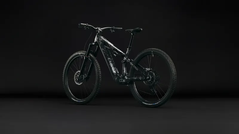 Cube Stereo Hybrid One44 HPC Super TM 800 Electric Full Suspension MTB 2027 in Graphiteglitch Grey-9