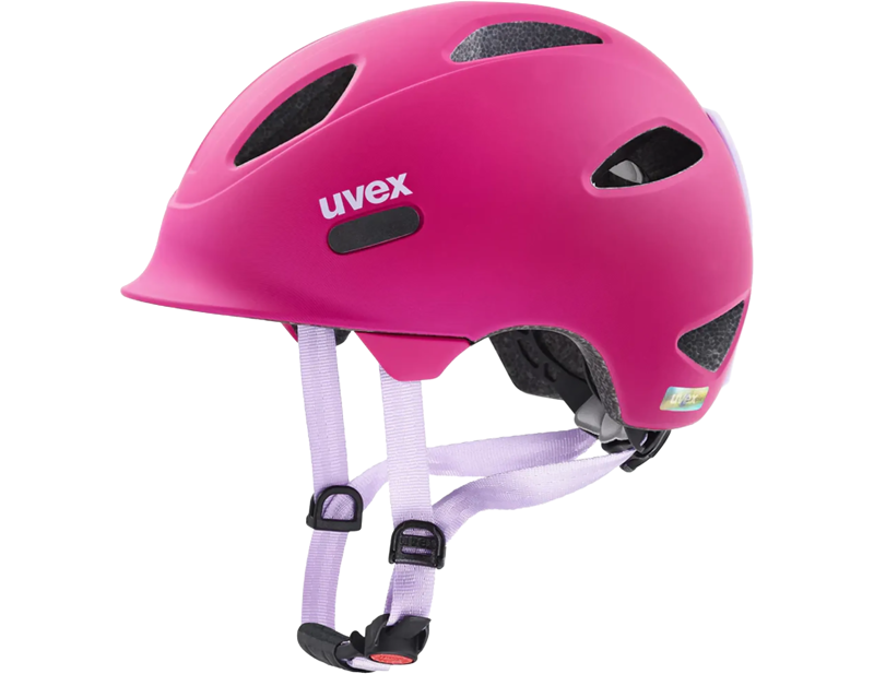 Uvex Oyo Kids Helmet in Berry-Purple Matt