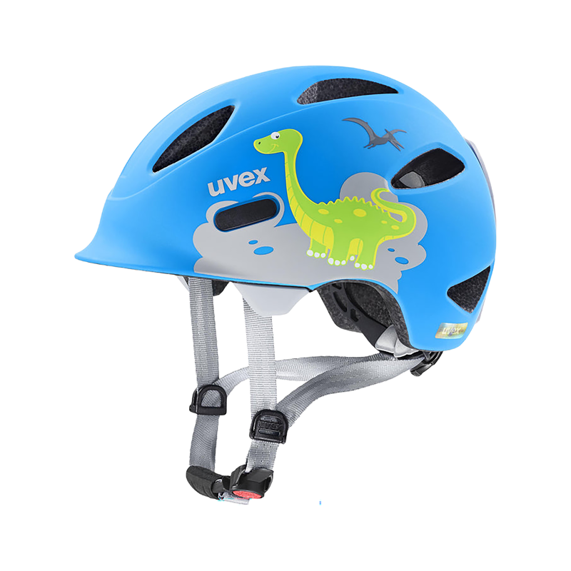 Balfes Bikes Uvex Oyo Kids Helmet in Dino Blue Matt | Free postage over £30, £10 off first order, price match & 0% finance.