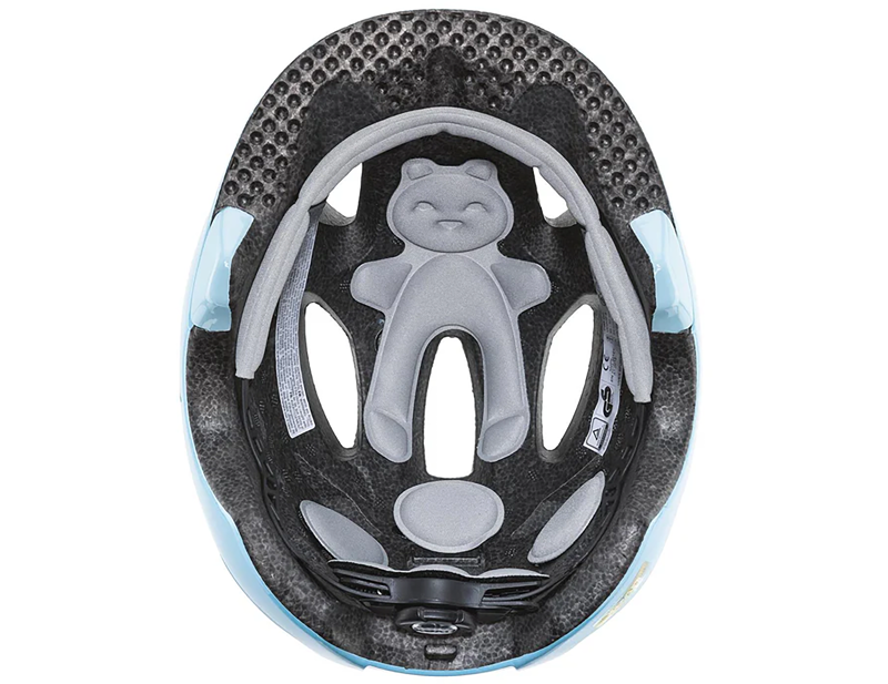 Uvex Oyo Kids Helmet in Cloud Blue-Grey-4