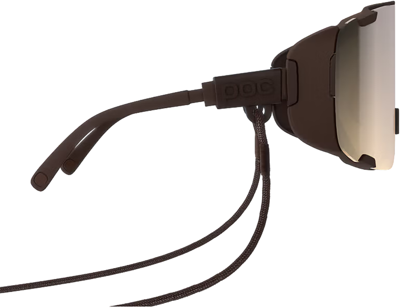 POC Devour Ultra Sunglasses in Bronzite Brown/Clarity Trail/Partly Sunny Silver-2