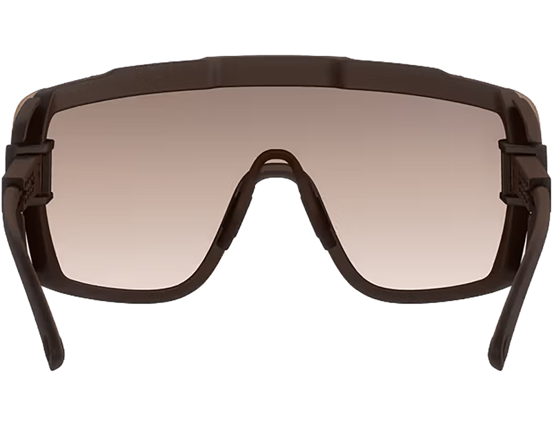 POC Devour Ultra Sunglasses in Bronzite Brown/Clarity Trail/Partly Sunny Silver-3