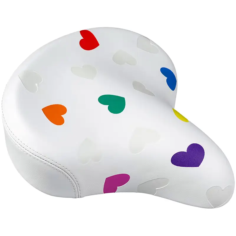 Balfes Bikes Trek Electra Heartchya Cruiser Bike Saddle 222mm x 228mm in White | Free postage over £30, £10 off first order, price match & 0% finance.