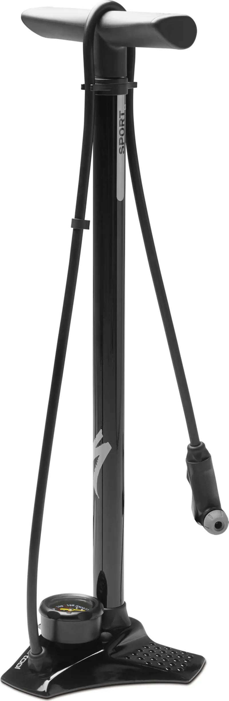 Specialized Air Tool Sport SwitchHitter II Floor Pump in Black