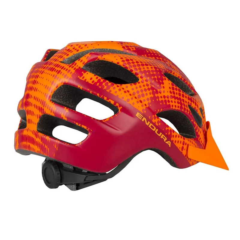 Endura Hummvee Youth Cycling Helmet In Orange Onesize 51-56cm-1