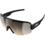 POC Aim Sunglasses in Uranium Black/Clarity Trail/Partly Sunny Silver