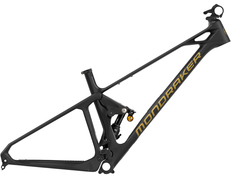 Mondraker Foxy Carbon RR Full Suspension Mountain Bike Frameset 2027 in Black