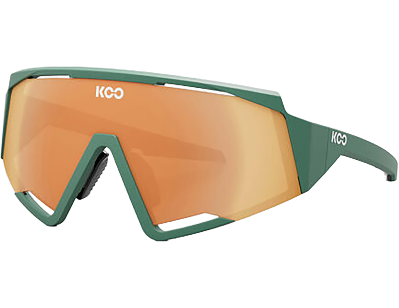 Balfes Bikes Koo Spectro Sunglasses in Green Matt/Orange Mirror | Free postage over £30, £10 off first order, price match & 0% finance.