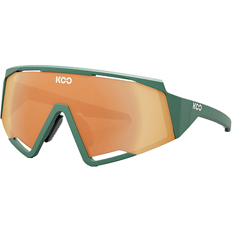 Balfes Bikes Koo Spectro Sunglasses in Green Matt/Orange Mirror | Free postage over £30, £10 off first order, price match & 0% finance.