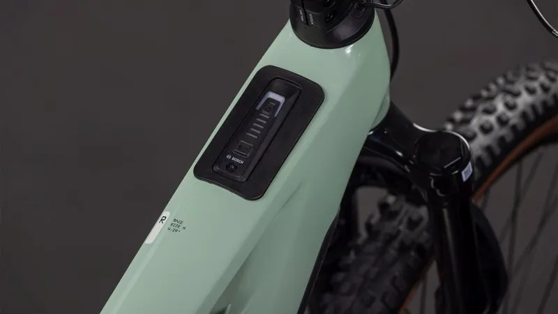 Cube Stereo Hybrid One44 HPC Race 800 Electric Full Suspension Mountain Bike 2026 in Dried Herbs/Black-1