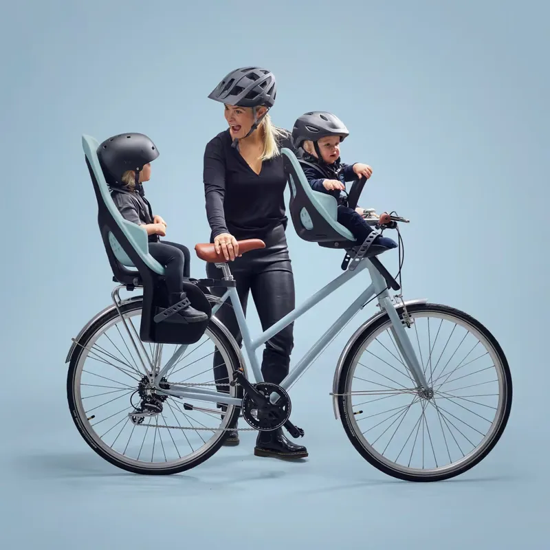 Thule Yepp 2 Maxi Rack Mount Child Bike Seat in Mid Blue-6