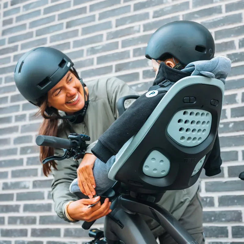 Thule Yepp 2 Mini Front Mount Child Bike Seat in Mid Blue-6