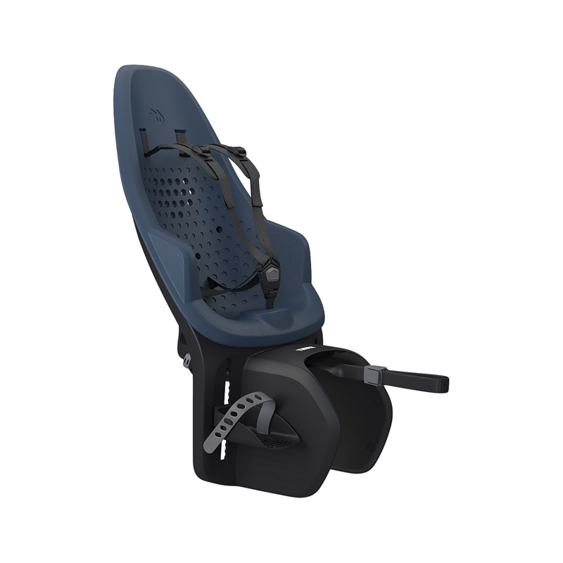 Balfes Bikes Thule Yepp 2 Maxi Rack Mount Rear Child Seat in Majolica Blue | Free postage over £30, £10 off first order, price match & 0% finance.