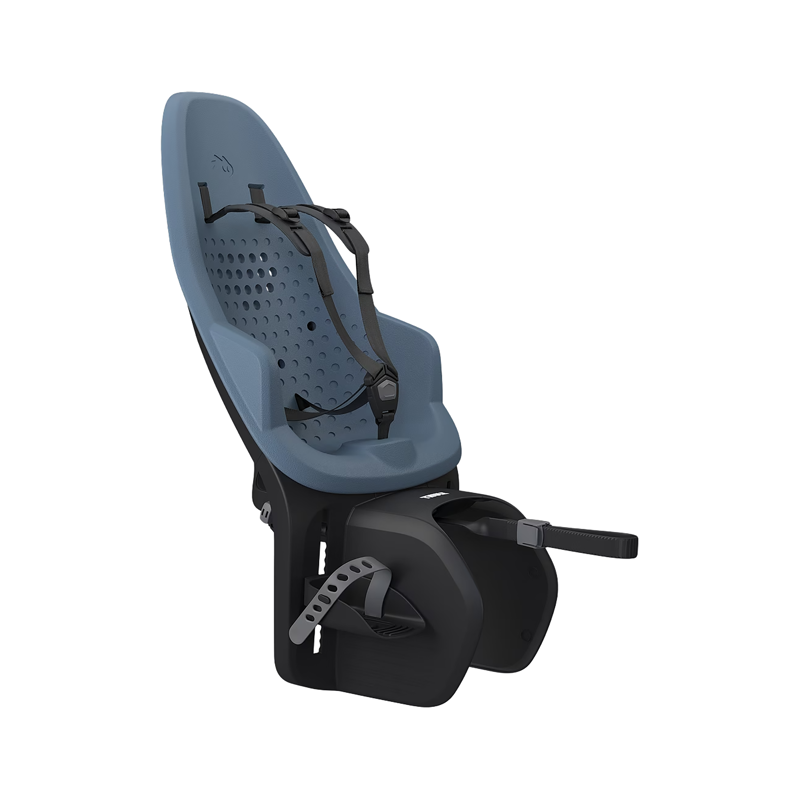 Balfes Bikes Thule Yepp 2 Maxi Rack Mount Rear Child Seat in Aegean Blue | Free postage over £30, £10 off first order, price match & 0% finance.