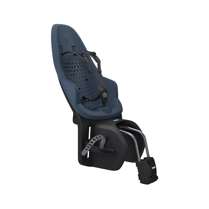 Balfes Bikes Thule Yepp 2 Maxi Seat Tube Mount Rear Child Seat in Majolica Blue | Free postage over £30, £10 off first order, price match & 0% finance.