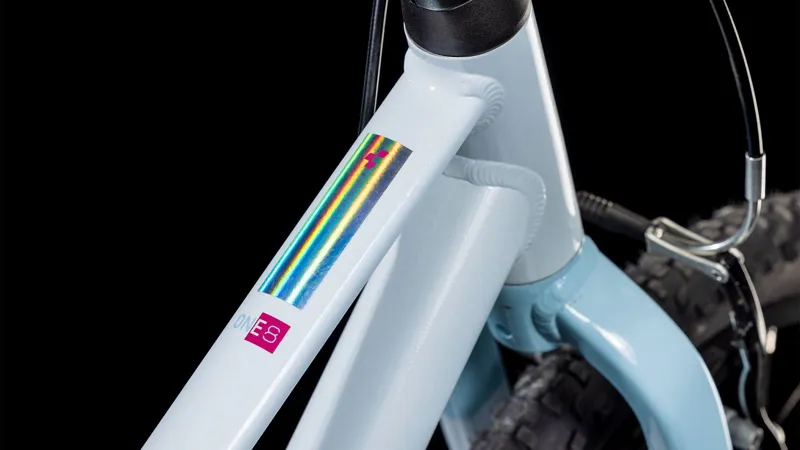 Cube Numove 180 18 Inch Wheel Kids Bike 2025 in Flashwhite/Pink-1