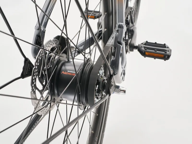 Diamant 141 700c Hybrid Bike 2027 in Magnetitgrau Metallic-3
