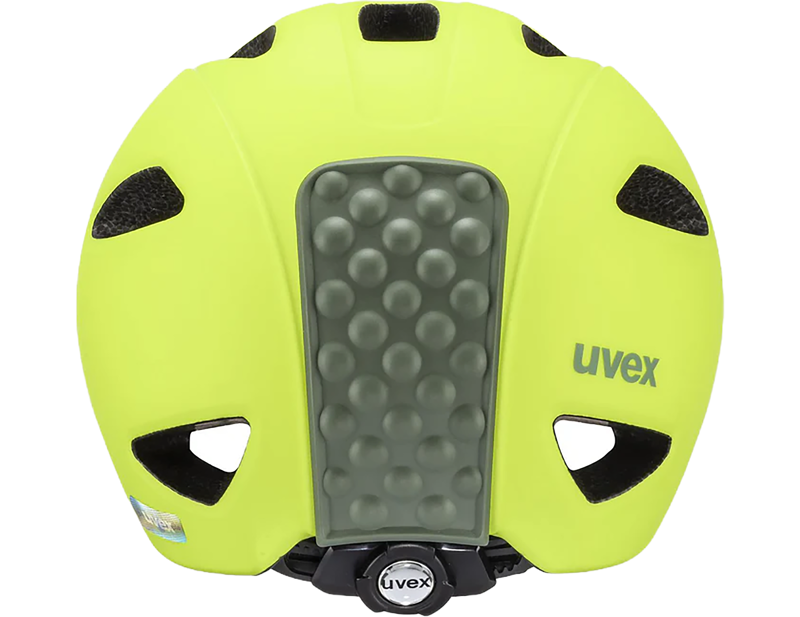 Uvex Oyo Kids Helmet in Neon Yellow-Moss Green Matt-4