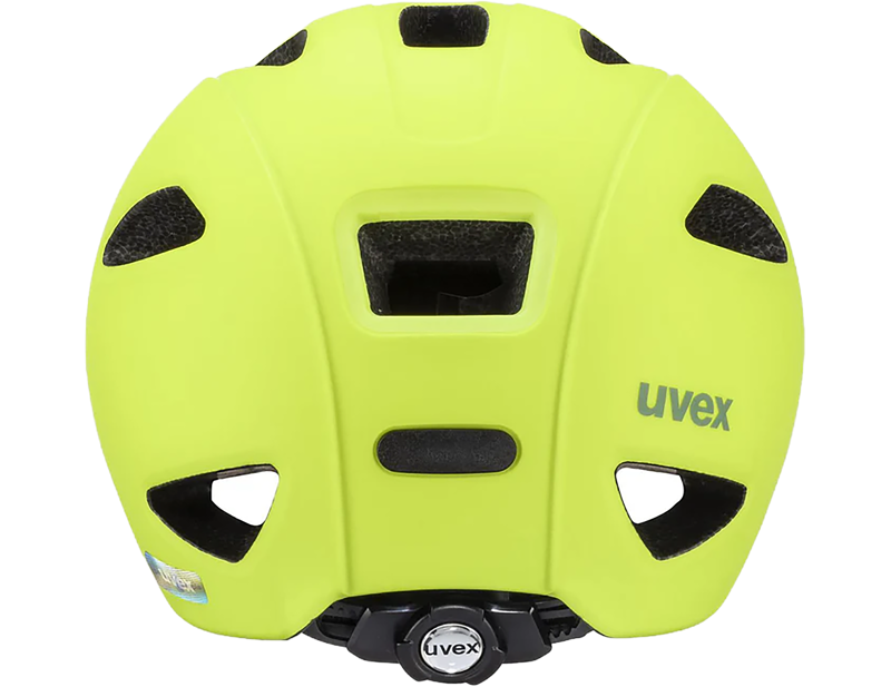 Uvex Oyo Kids Helmet in Neon Yellow-Moss Green Matt-2