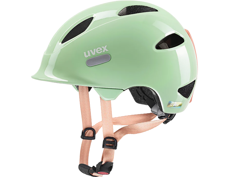 Uvex Oyo Kids Helmet in Mint-Peach