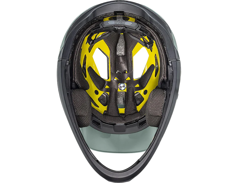 Uvex Revolt MIPS in Moss Green-Black Matt-3