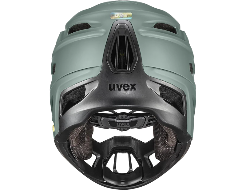 Uvex Revolt MIPS in Moss Green-Black Matt-2
