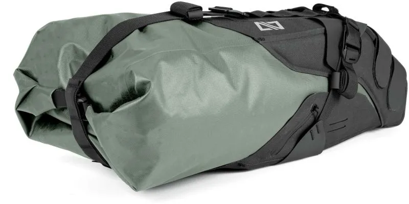 Acid Saddle Bag Pack Pro 15 in Black/Green-2