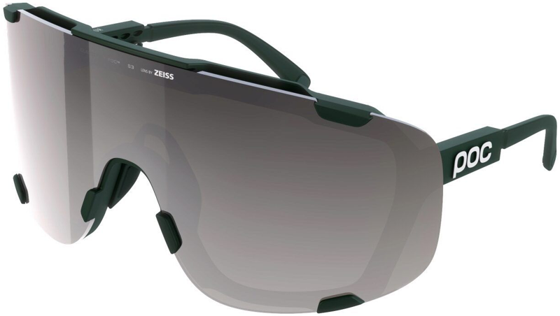 Balfes Bikes POC Devour + in Pargasite Green/Clarity Road/Sunny Silver | Free postage over £30, £10 off first order, price match & 0% finance.