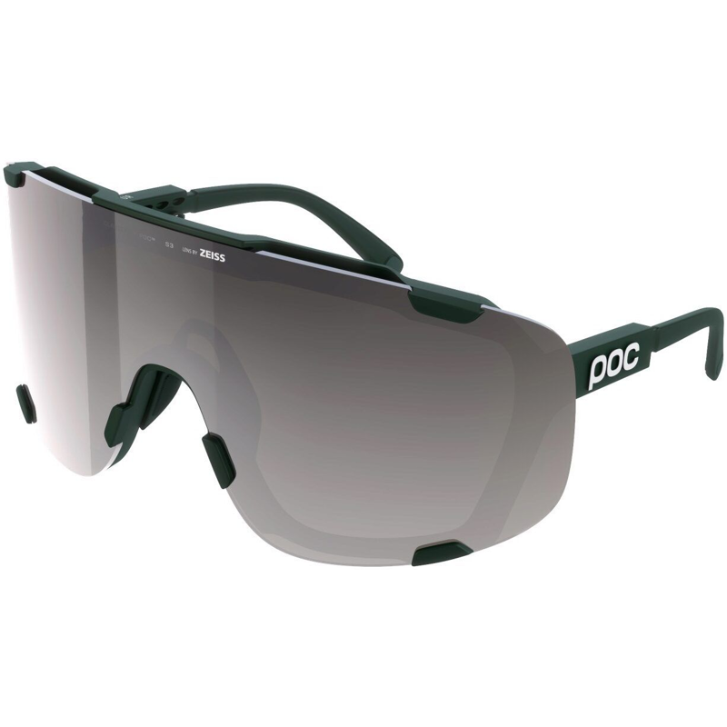 Balfes Bikes POC Devour + in Pargasite Green/Clarity Road/Sunny Silver | Free postage over £30, £10 off first order, price match & 0% finance.