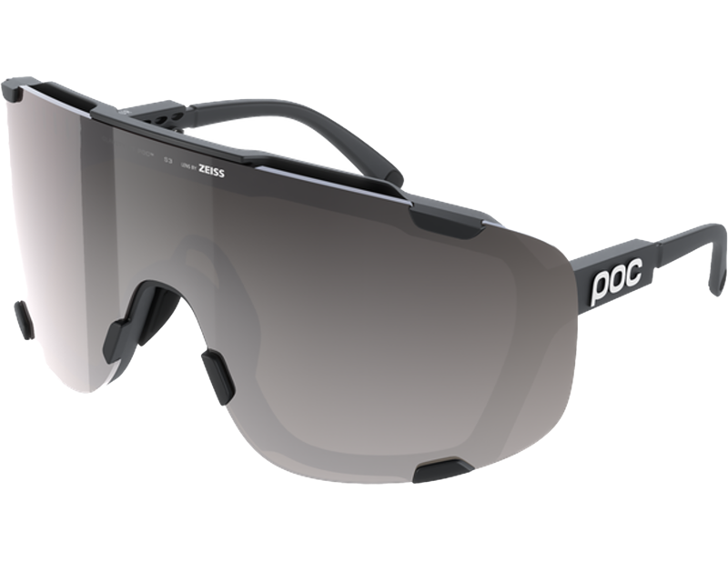 Balfes Bikes POC Devour + in Uranium Black/Clarity Road/Sunny Silver | Free postage over £30, £10 off first order, price match & 0% finance.