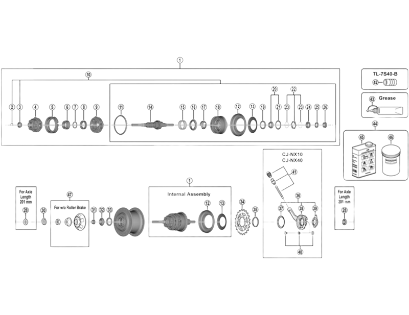 Balfes Bikes Shimano SG-7R46 / 7C26 Nexus right hand dust cap B | Free postage over £30, £10 off first order, price match & 0% finance.