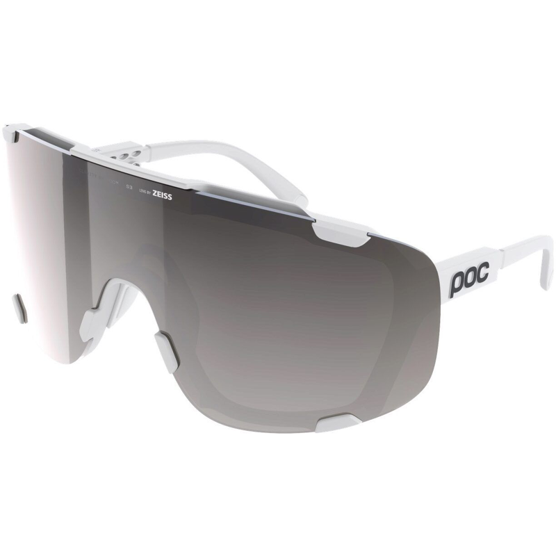Balfes Bikes POC Devour WF + in Hydrogen White/Clarity Trail /Partly Sunny Silver | Free postage over £30, £10 off first order, price match & 0% finance.
