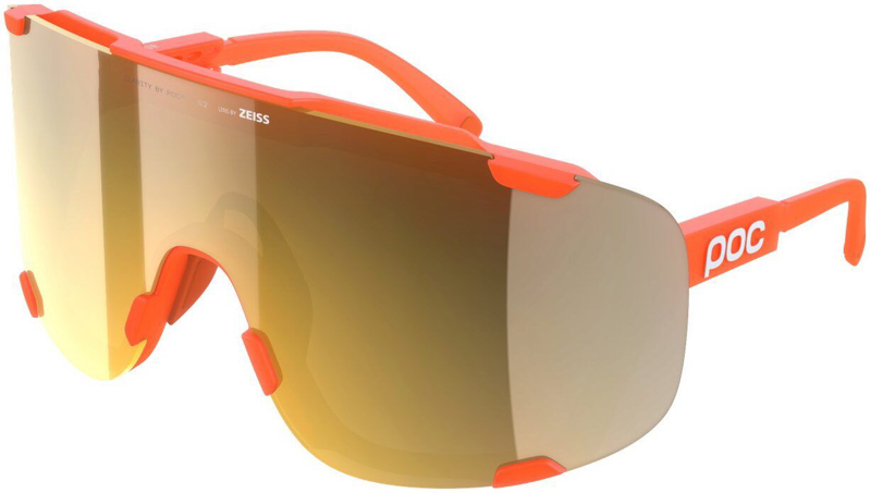 Balfes Bikes POC Devour WF + in Fluo. Orange Translucent/Clarity Road/Partly Sunny Gold | Free postage over £30, £10 off first order, price match & 0% finance.