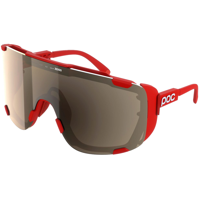 Balfes Bikes POC Devour + in Prismane Red/Clarity Road/Partly Sunny Gold | Free postage over £30, £10 off first order, price match & 0% finance.