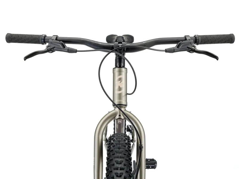 Kona Unit Hardtail Mountain Bike 2025 in Gloss Metallic Grey w/ Chocolate and Tan Decals-6